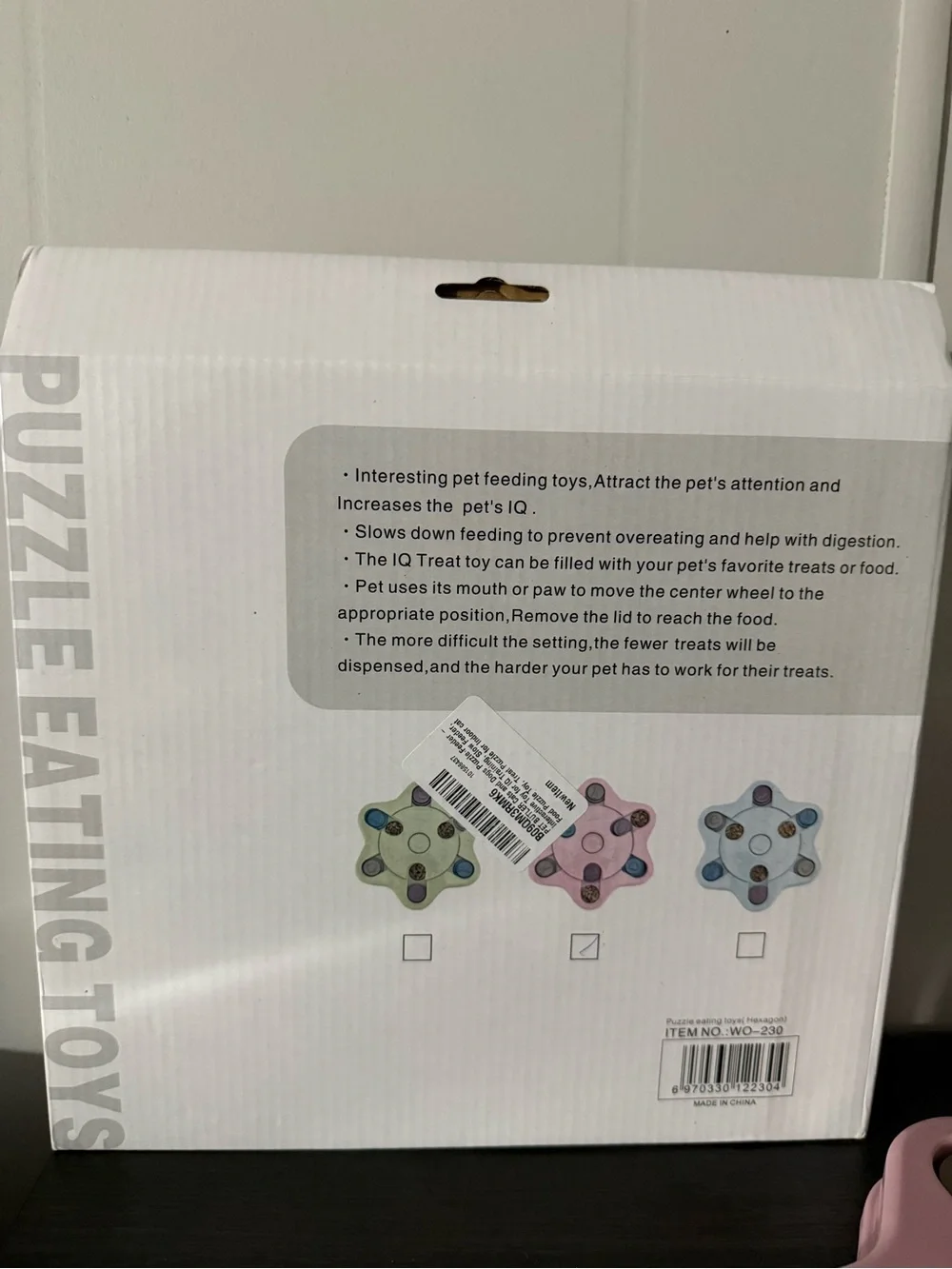 Pet Puzzle Eating Toy